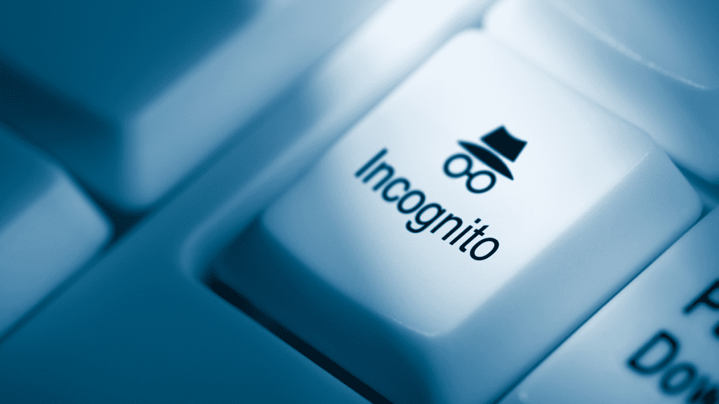 What is incognito history?